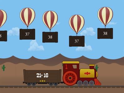 2. Sınıf Matematik Zihinden Toplama İşlemi Balon Patlatma Oyunu