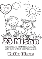 23 Nisan BOYAMA (Belge (A4))