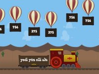 3. Sınıf Matematik Üç Basamaklı Doğal Sayılar Okuma Tren ve Uçan Balon Oyunu