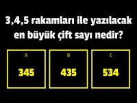 3. Sınıf Matematik Üç Basamaklı Doğal Sayıları Yazma Eşleştirme Oyunu