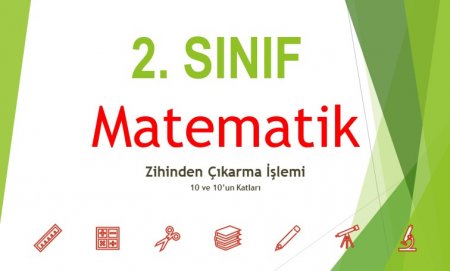 2. Sınıf Matematik Zihinden Çıkarma İşlemi Etkinlik Sayfası