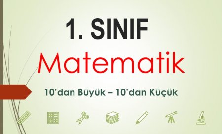 1. Sınıf Matematik 10'dan Büyük - 10'dan Küçük