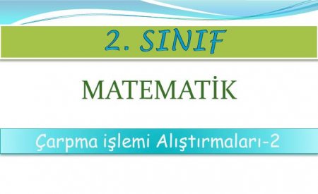 2. Sınıf Matematik Yan Yana Çarpma İşlemi Alıştırmaları -2