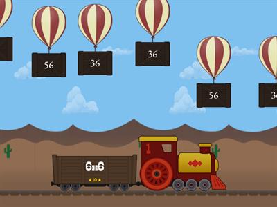 3. Sınıf Matematik Çarpım Tablosu Balon Patlatma Oyunu