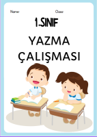 RENKLİ YAZI YAZMA ÇALIŞMASI