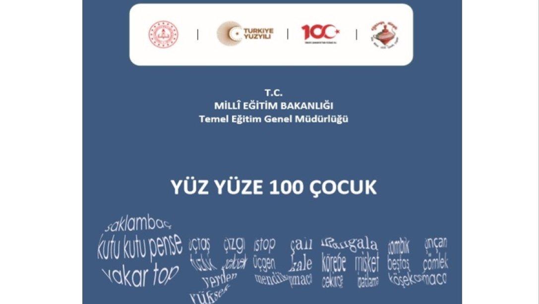 Yüz Yüze 100 Çocuk Oyunu Kitabı Yayınlandı