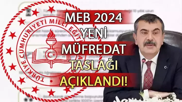 Yeni Müfredat Yayınlandı