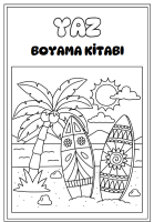 YAZ TATİLİ BOYAMA KİTABI