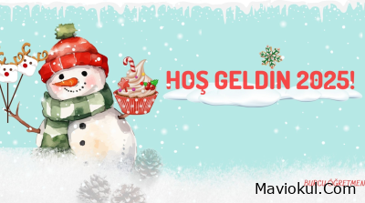 2025 HOŞ GELDİN PANO