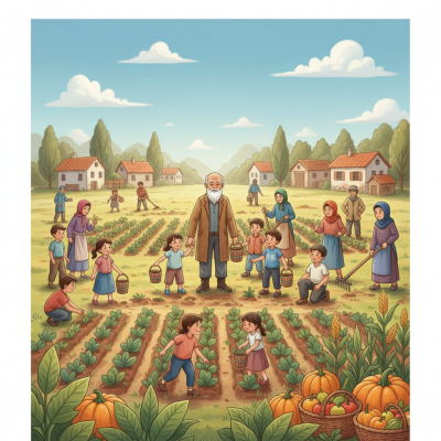 Köyün Ortak Bahçesi