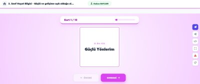 3. Sınıf Hayat Bilgisi Güçlü ve Gelişime Açık Alanlar