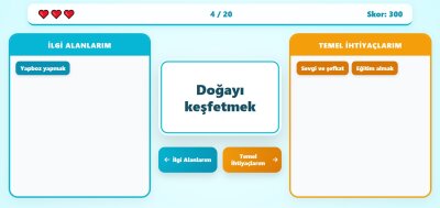 4. Sınıf Sosyal Bilgiler Bireysel İlgi, İhtiyaç ve Yetenekler - Gruplama Oyunu